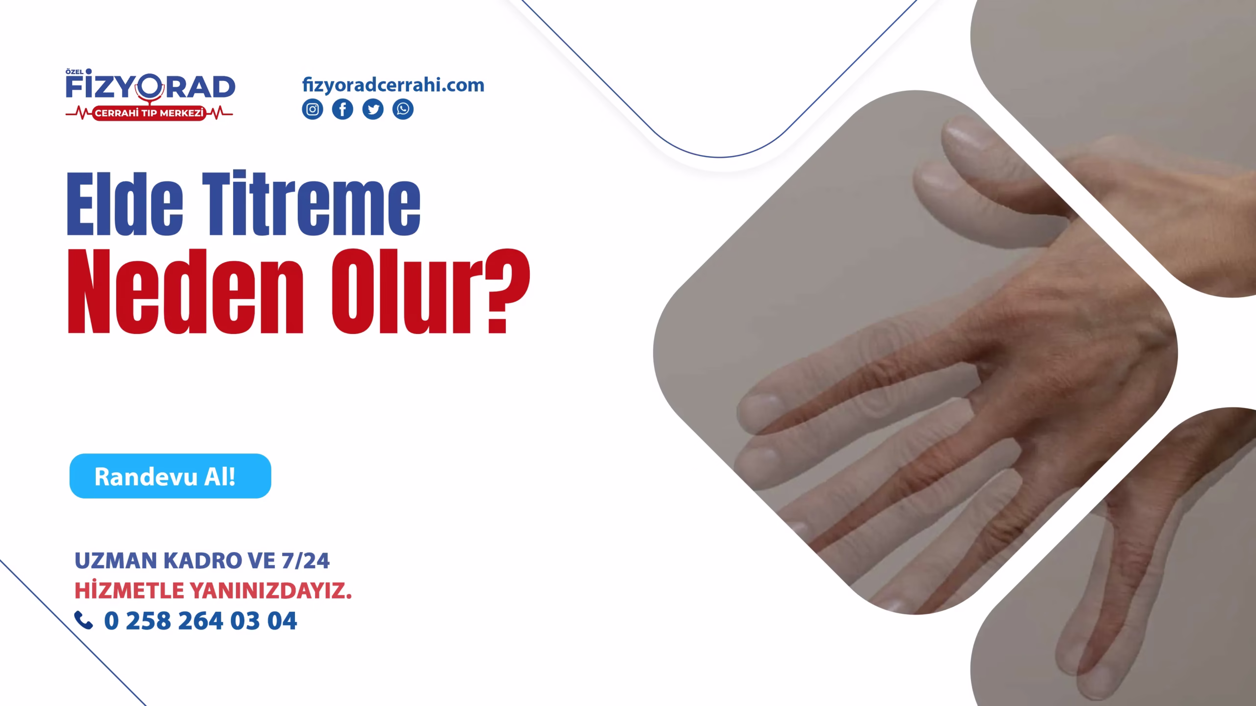 elde titreme neden olur